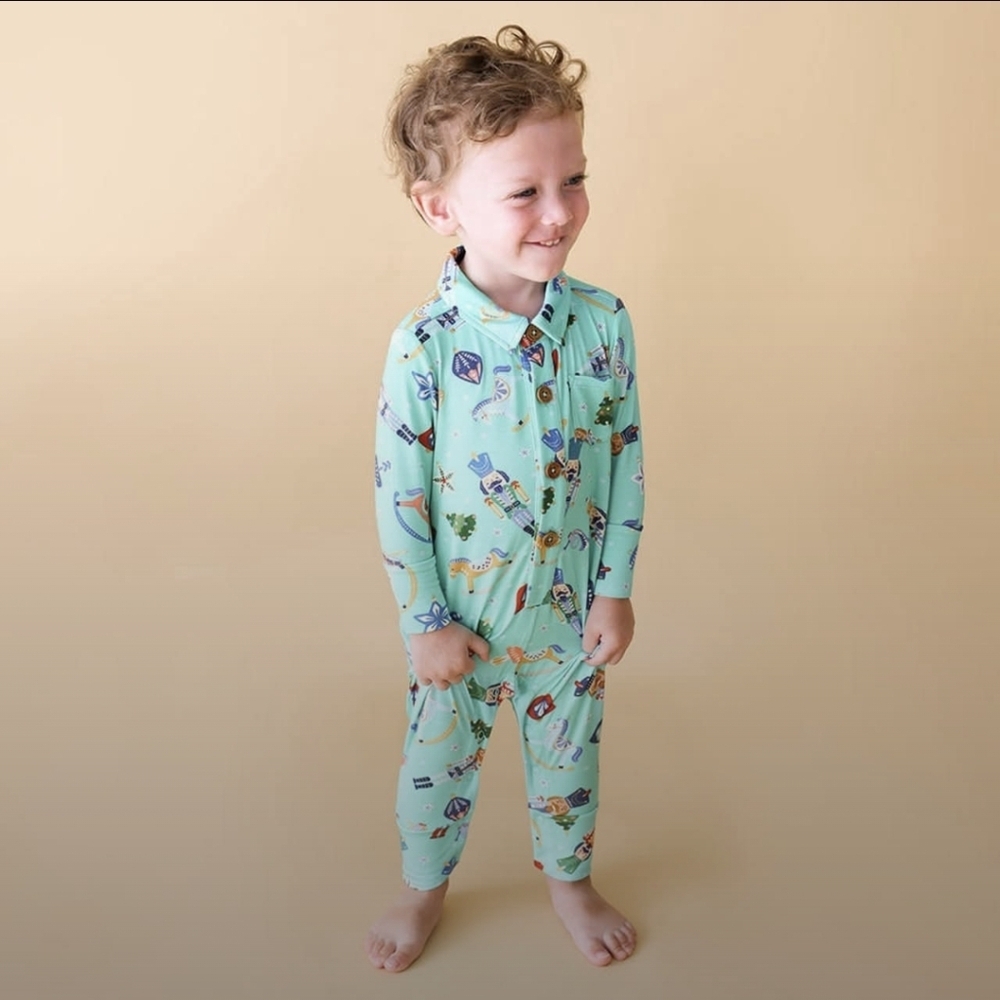 Posh Peanut | Fritz Nutcracker Longall Romper